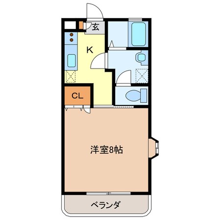 ティアラ町屋の物件間取画像